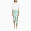 OFF-WHITE OFF-WHITE™ OVERLAPPING WHITE/MULTICOLOUR DRESS,OWDB464S23FAB001/M_OFFW-4037_102-40