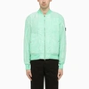 STONE ISLAND SHADOW PROJECT MINT COTTON BLEND BOMBER JACKET,781940713/M_STOSP-V0052_323-L