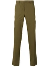 GIVENCHY GIVENCHY STRAIGHT LEG TROUSERS - GREEN,17S524302111993360