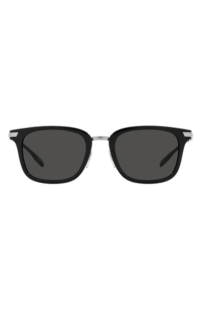 Burberry Man Sunglass Be4395 Peter In Dark Grey