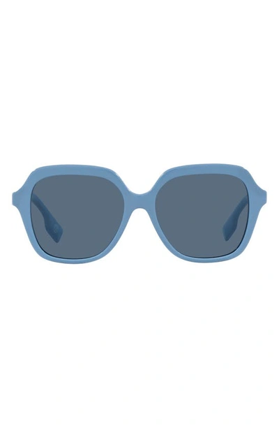 Burberry Women's Joni 55mm Square Sunglasses In Azure
