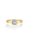 Lafonn Cushion Cut Simulated Diamond Ring In White