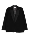6397 Alt Tux Blazer In Black