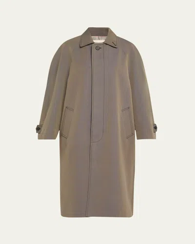 6397 Balmacan Coat In Irds Asphlt