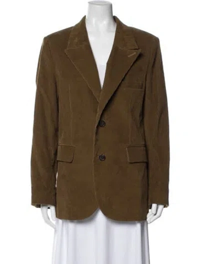 Pre-owned 6397 Blazer In Brown