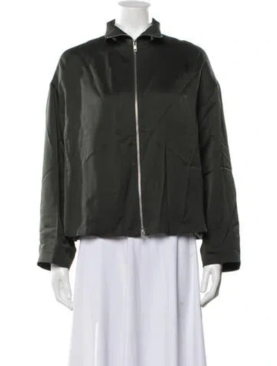 Pre-owned 6397 Bomber Jacket In Green