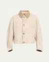 6397 Canvas Flight Jacket In Neutral