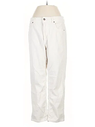 Pre-owned 6397 Casual Pants In White