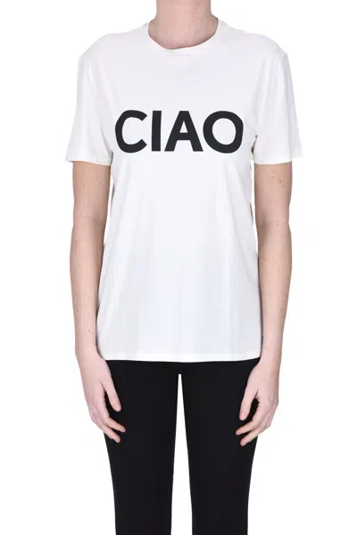 6397 Ciao T-shirt In Ivory
