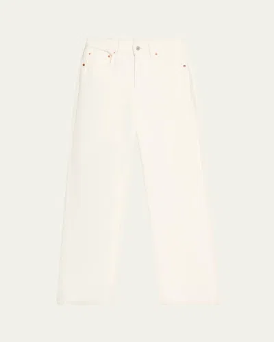 6397 Classic Wide Jeans In Optical White