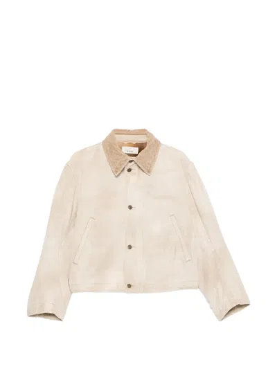6397 CORDUROY-COLLAR BUTTON-FRONT JACKET