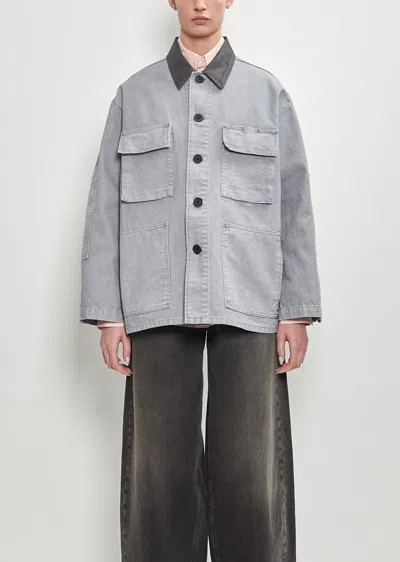 6397 Cotton Barn Jacket In Slate