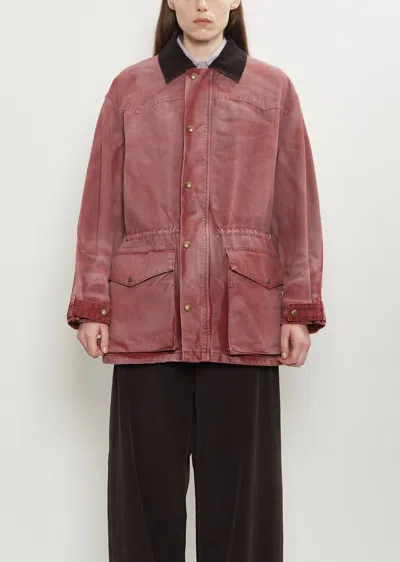 6397 Cotton Denim Teton Jacket In Pink