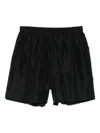 6397 Cotton Shorts In Black