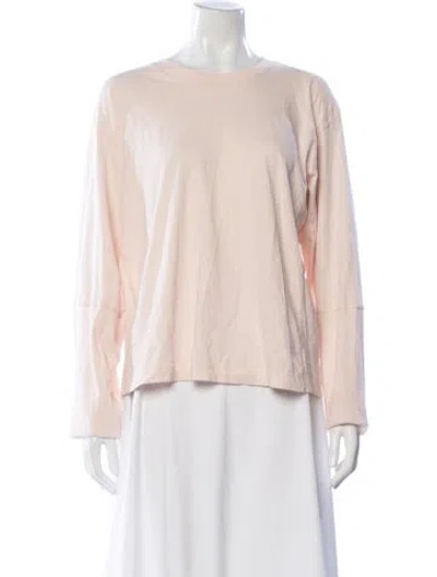 Pre-owned 6397 Cowl Neck Long Sleeve Sweatshirt In Pink