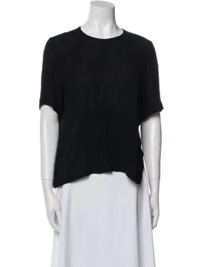 Pre-owned 6397 Crew Neck Short Sleeve T-shirt In Black