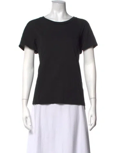 Pre-owned 6397 Crew Neck Short Sleeve T-shirt In Black