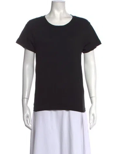 Pre-owned 6397 Crew Neck Short Sleeve T-shirt In Black