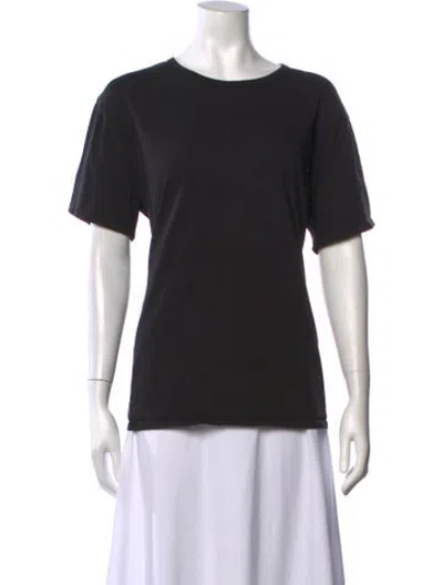 Pre-owned 6397 Crew Neck Short Sleeve T-shirt In Black