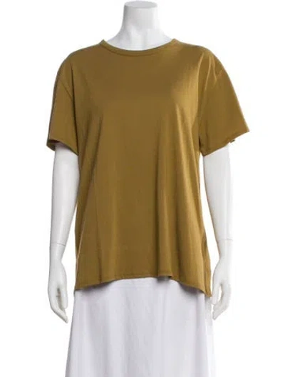 Pre-owned 6397 Crew Neck Short Sleeve T-shirt W/ Tags In Green