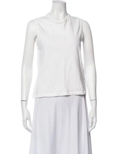 Pre-owned 6397 Crew Neck Sleeveless T-shirt In Neutral