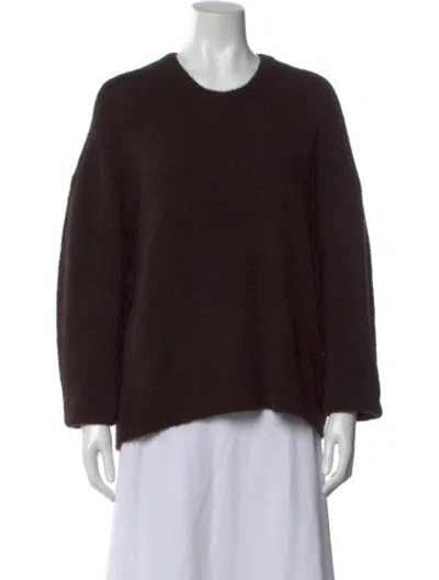 Pre-owned 6397 Crew Neck Sweater In Black