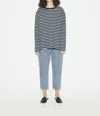 6397 Cut Sweater In Black/grey In Black