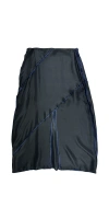6397 Deconstructed Midi Skirt Black