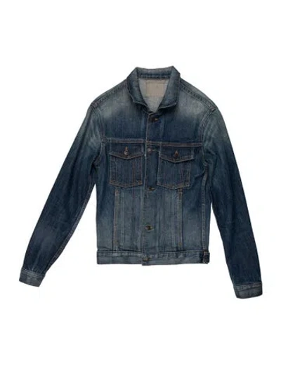 Pre-owned 6397 Denim Jacket In Blue
