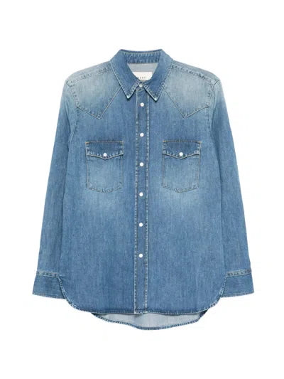 6397 Denim Pocket Shirt In Blue