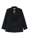 6397 Double-breasted Blazer In Blue