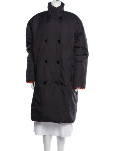 Pre-owned 6397 Down Coat In Brown