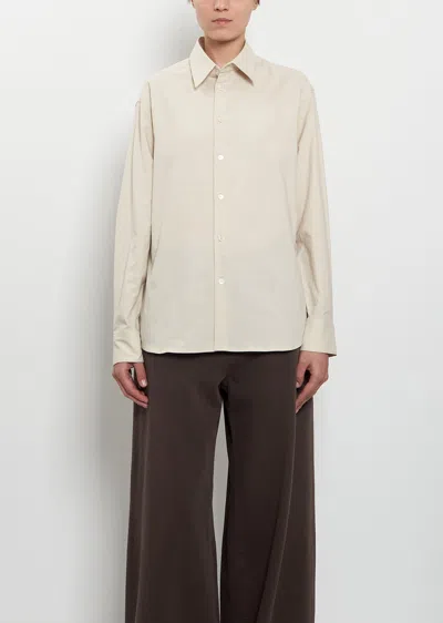 6397 Dress Cotton Shirt In Neutral