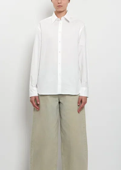 6397 Dress Cotton Shirt In White