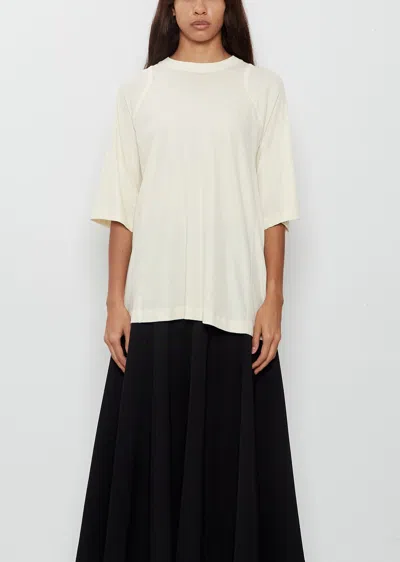 6397 Ergonomic Cotton Tee In White