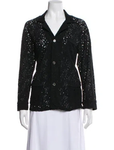 Pre-owned 6397 Evening Jacket In Black