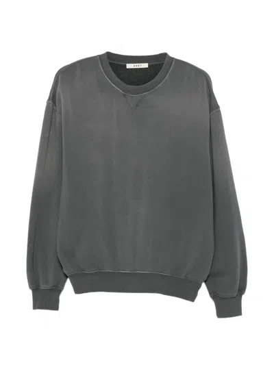 6397 페이디드 이펙트 크루 넥 스웨트셔츠 In Gray