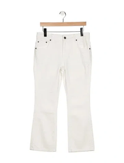 Pre-owned 6397 Flared Pants In Blue