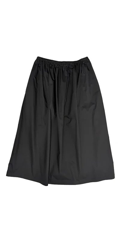 6397 Gathered Skirt Black