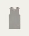 6397 Heirloom Ribbed Tank Top In Hgry