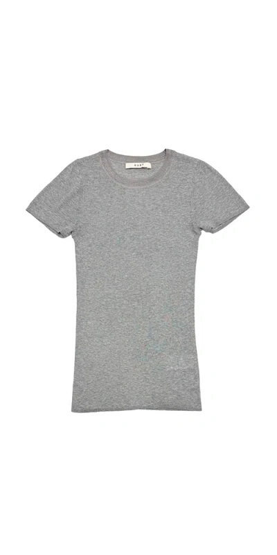 6397 Heriloom Tee Heather Grey In Gray
