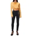6397 High Jean In Black