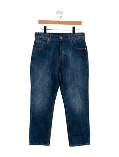 Pre-owned 6397 High-rise Straight Leg Jeans W/ Tags In Blue