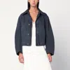 6397 Giubbotto Buttoned Denim Jacket In Blue