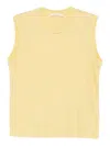 6397 Inside-out Tank Top In Yellow