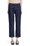 6397 Woman Blue Jeans In Blue