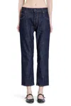 6397 Woman Blue Jeans In Blue