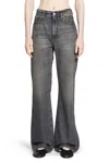 6397 Woman Grey Jeans In Gray