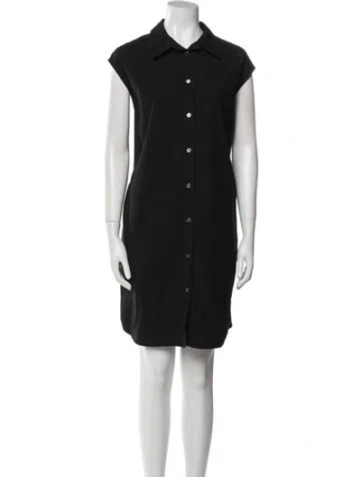 Pre-owned 6397 Knee-length Dress In Black