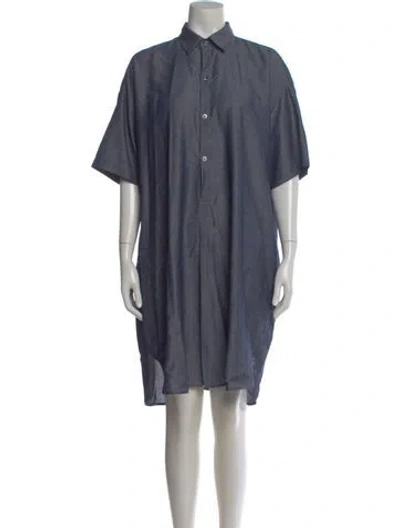 Pre-owned 6397 Knee-length Dress In Gray